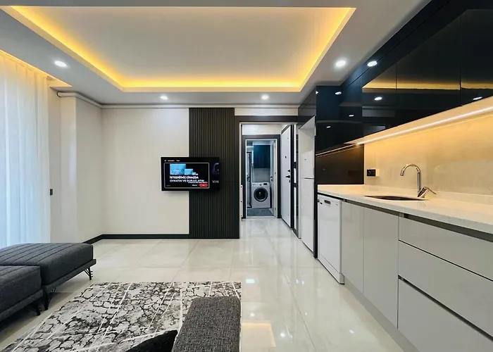 公寓 11 Suvari Homes Fast Internet 2 Air Conditioners 安塔利亚